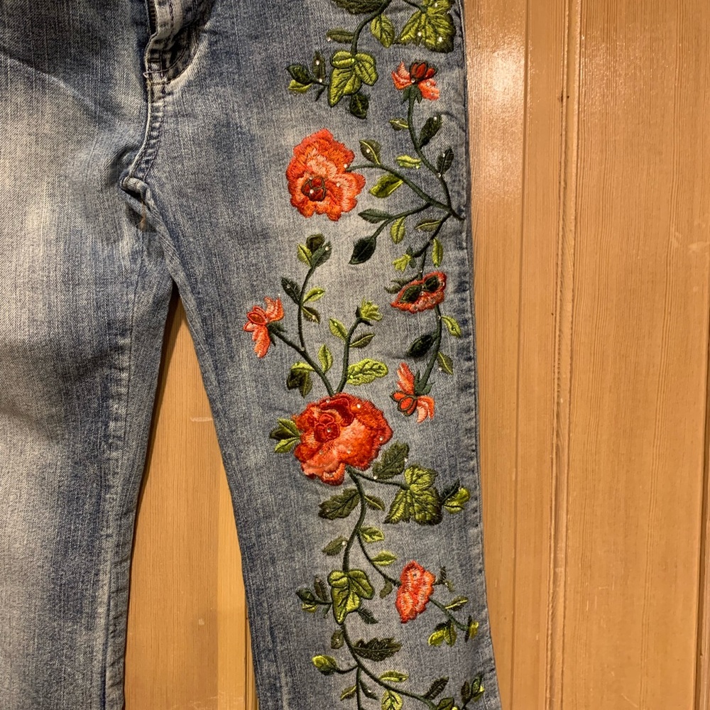 Maple’s Selfdom Floral boot cut jeans